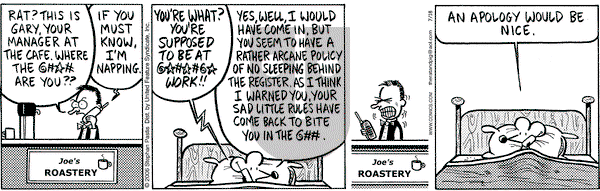Pearls Before Swine on Tuesday July 18, 2006 Comic Strip