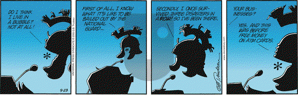 Doonesbury - Friday September 23, 2005 Comic Strip
