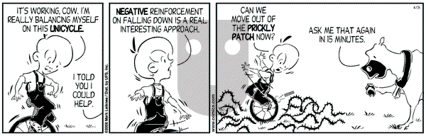 Cow and Boy Classics on Wednesday April 26, 2006 Comic Strip