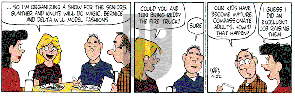 Luann on Saturday April 22, 2006 Comic Strip