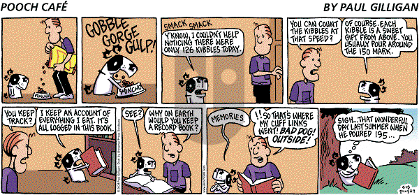 Pooch Cafe on Sunday June 13, 2004 Comic Strip