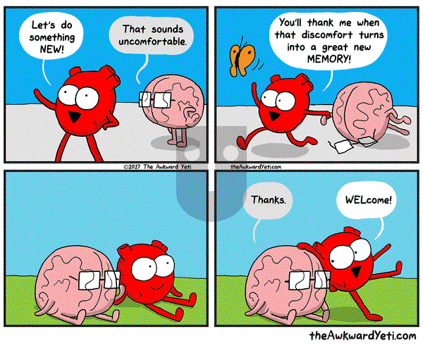 The Awkward Yeti on Friday July 7, 2017 Comic Strip