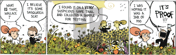 Wallace the Brave on Wednesday April 10, 2019 Comic Strip