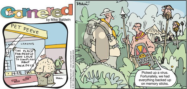 Cornered on Sunday March 27, 2011 Comic Strip