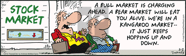 Frank and Ernest on Thursday May 2, 2019 Comic Strip