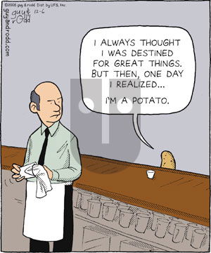 Brevity on Saturday December 6, 2008 Comic Strip