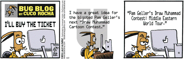 La Cucaracha on Tuesday June 2, 2015 Comic Strip