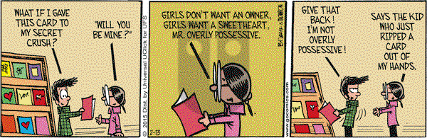 Grand Avenue on Friday February 13, 2015 Comic Strip