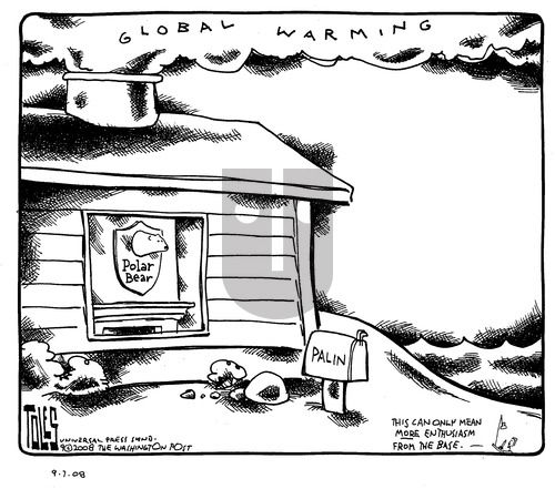 Tom Toles on Sunday September 7, 2008 Comic Strip