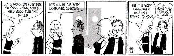 Luann on Thursday May 9, 2002 Comic Strip