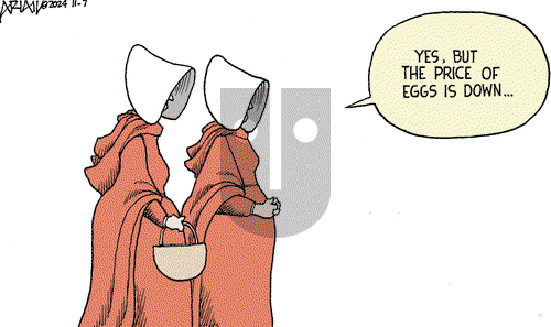 Robert Ariail on Thursday November 7, 2024 Comic Strip