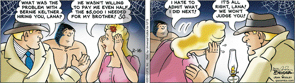 Alley Oop on Monday February 16, 2015 Comic Strip