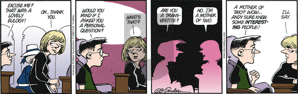 Doonesbury on Saturday April 14, 2018 Comic Strip