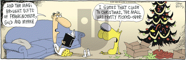 The Duplex on Tuesday December 25, 2012 Comic Strip