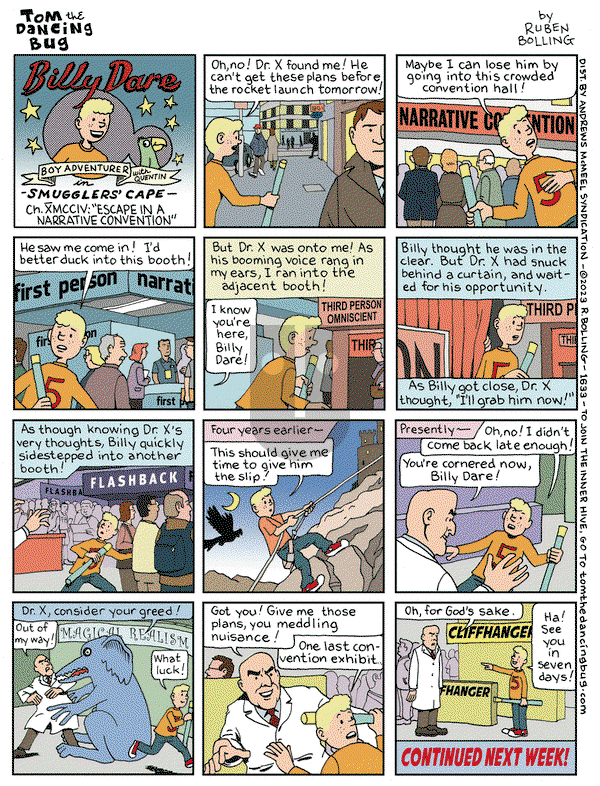 Tom the Dancing Bug - Friday April 28, 2023 Comic Strip