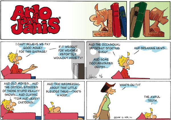 Arlo and Janis on Sunday June 6, 2004 Comic Strip