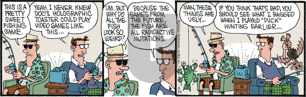 Monty on Friday April 24, 2009 Comic Strip