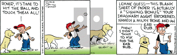 Red and Rover on Thursday May 3, 2018 Comic Strip