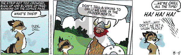 Over the Hedge on Thursday August 5, 2021 Comic Strip