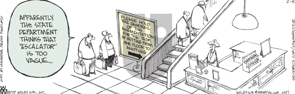 Non Sequitur - Monday February 5, 2007 Comic Strip