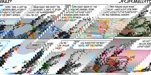 Frazz on Friday June 17, 2005 Comic Strip