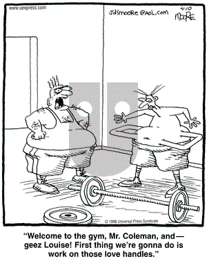 In the Bleachers on Friday April 10, 1998 Comic Strip