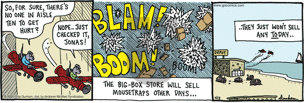 Overboard on Tuesday July 13, 2021 Comic Strip