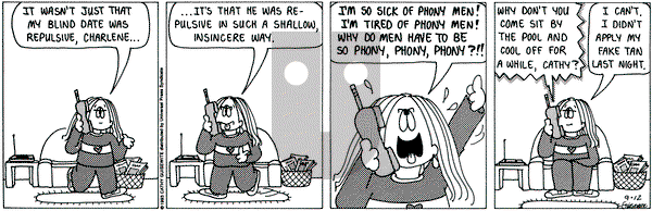 Cathy Classics on Saturday September 12, 1998 Comic Strip