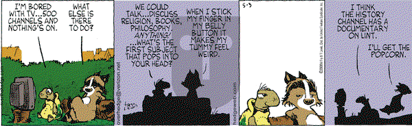 Over the Hedge on Saturday May 3, 2008 Comic Strip