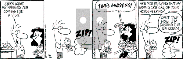 Baby Blues on Monday August 6, 1990 Comic Strip
