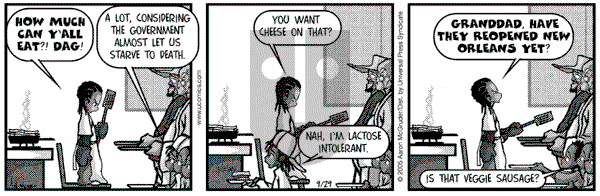 The Boondocks on Thursday May 2, 2013 Comic Strip