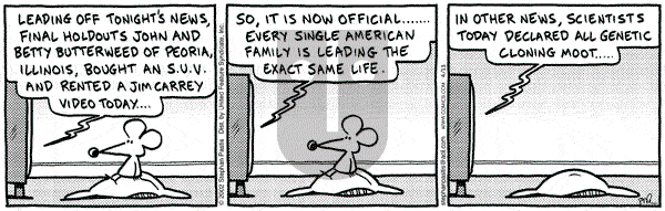 Pearls Before Swine on Saturday April 13, 2002 Comic Strip