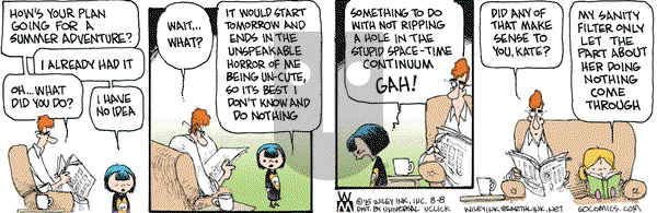 Non Sequitur on Saturday August 8, 2015 Comic Strip