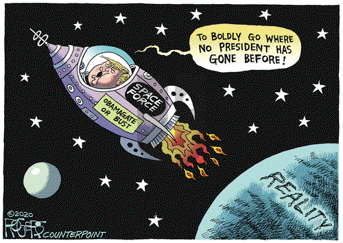 Rob Rogers - Wednesday May 20, 2020 Comic Strip