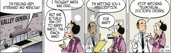 Baldo on Friday February 19, 2016 Comic Strip