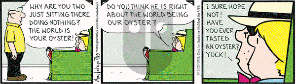 The Born Loser on Saturday July 19, 2025 Comic Strip