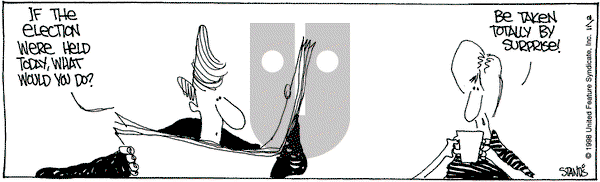 The Buckets on Monday November 2, 1998 Comic Strip