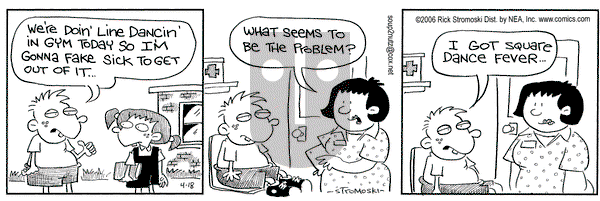 Soup to Nutz - Old on Tuesday April 18, 2006 Comic Strip