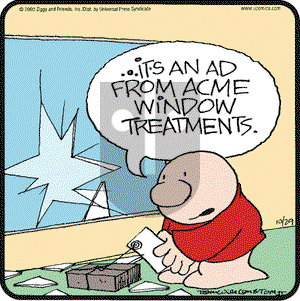 Ziggy on Wednesday October 29, 2003 Comic Strip