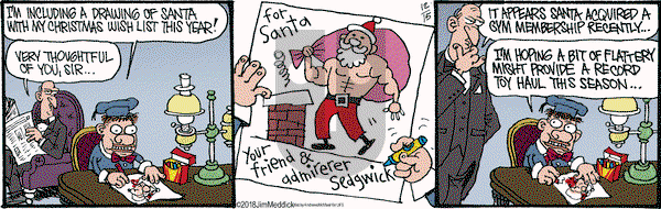 Monty on Saturday December 15, 2018 Comic Strip