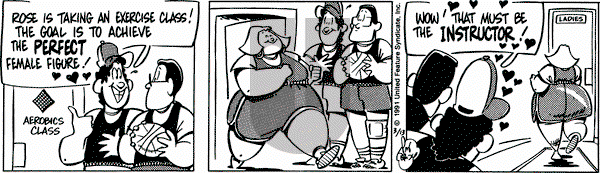 Rose is Rose on Wednesday March 13, 1991 Comic Strip
