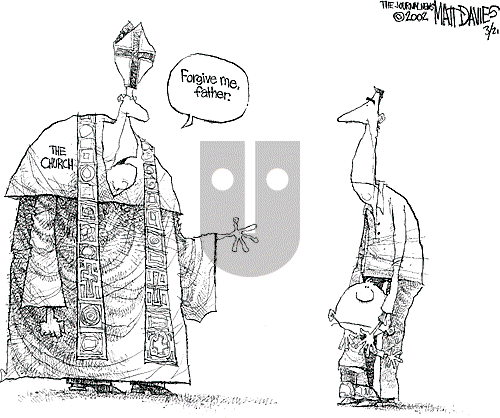 Matt Davies on Wednesday March 20, 2002 Comic Strip