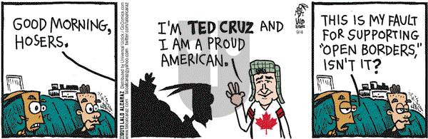 La Cucaracha on Wednesday September 4, 2013 Comic Strip