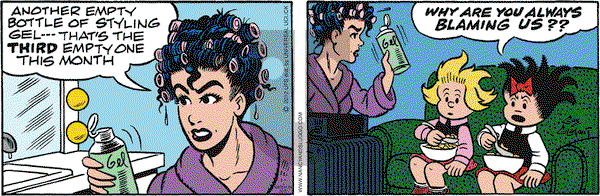Nancy - Saturday March 24, 2012 Comic Strip