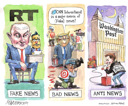 Matt Wuerker on Saturday December 2, 2017 Comic Strip