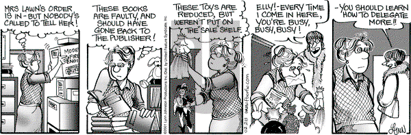 For Better or For Worse on Wednesday February 28, 2001 Comic Strip