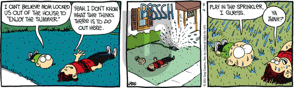 The Buckets on Tuesday August 16, 2011 Comic Strip