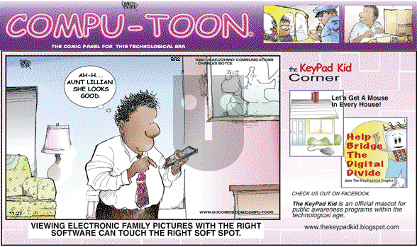 Compu-toon on Sunday November 27, 2011 Comic Strip