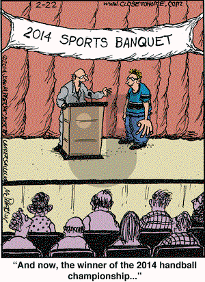 Close to Home on Saturday February 22, 2014 Comic Strip