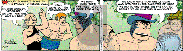 Alley Oop on Wednesday March 17, 2010 Comic Strip